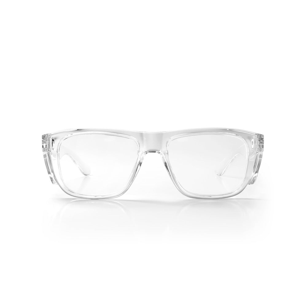 Glasses Fusions XL Clear Frame Clear Lens Fusions SafeStyle   FCCXL100_40057651_FCCXL100