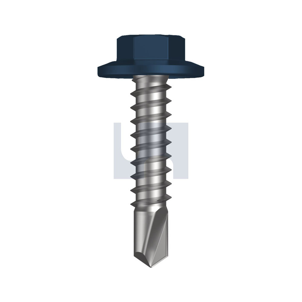 Sds Flg Hex Hd Deep Ocean -Cl4 #12-14 25 - Pk 1000_40094525_TDOM4FH1214025