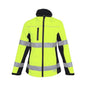 Jacket Womens Biomotion Softshell Yellow/Navy 12 Workit_40113829_3017YN12