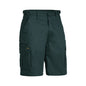 Shorts Cargo 97R Bottle Cotton Drill 310gsm 8 Pocket Bisley_90018219_BSHC1007_BGRGR97