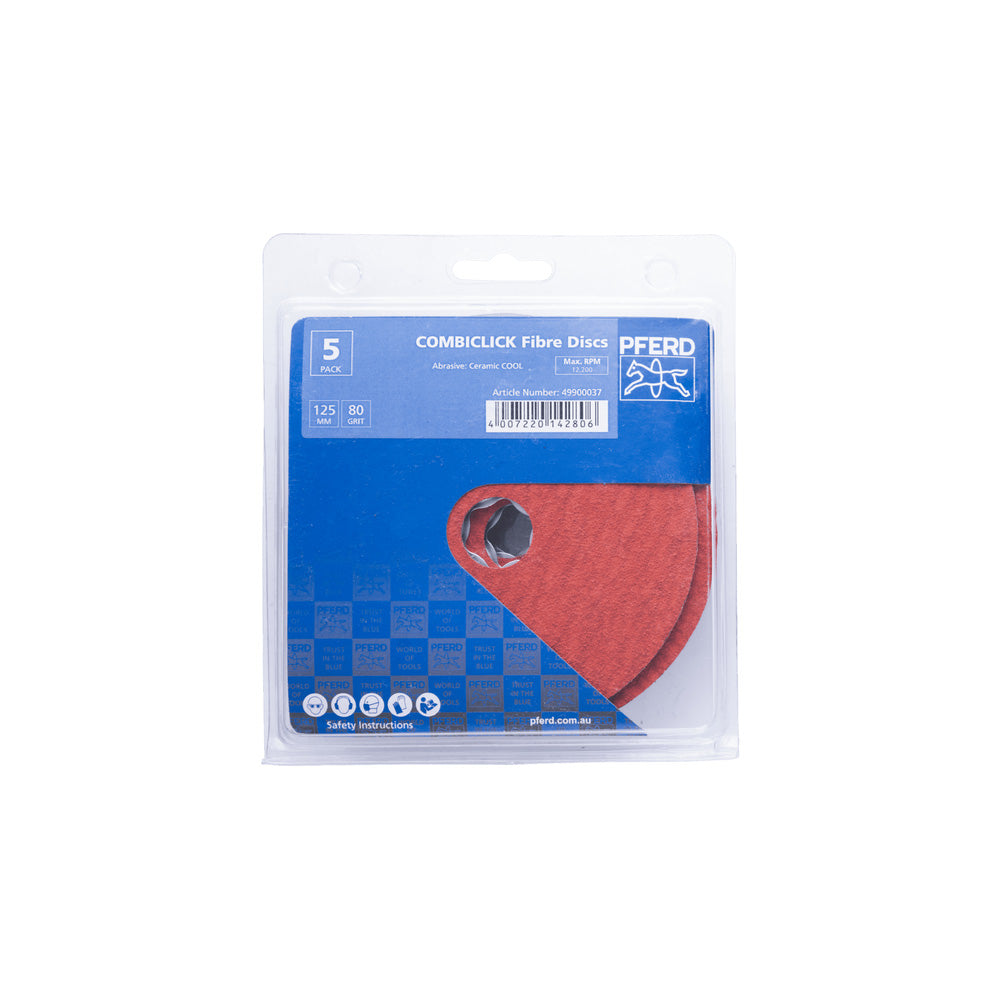 POS COMBICLICK ceramic oxide grain fibre disc dia. 125 mm CO-COOL120_40108510_49900038