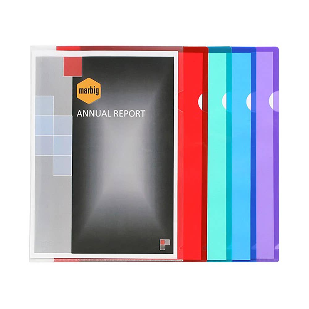 Marbig Letter File A4 Ultra Assorted Pack 10_105601300_2004299