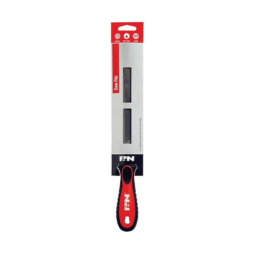 Slim Taper Bastard Cut Saw File Handled 200mm 79011750 300BE1080