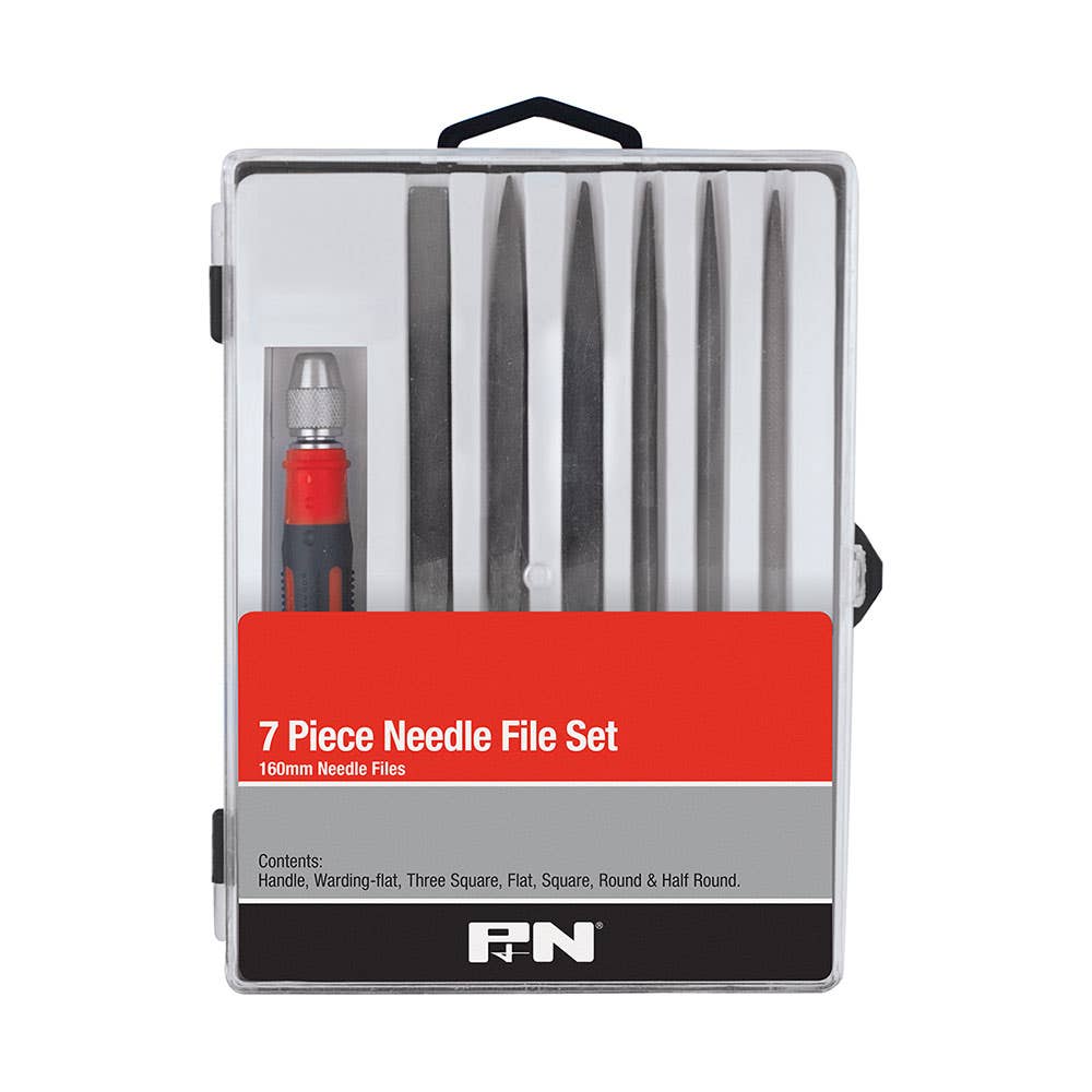 7 Piece Needle File Set 160mm 185628 386911607
