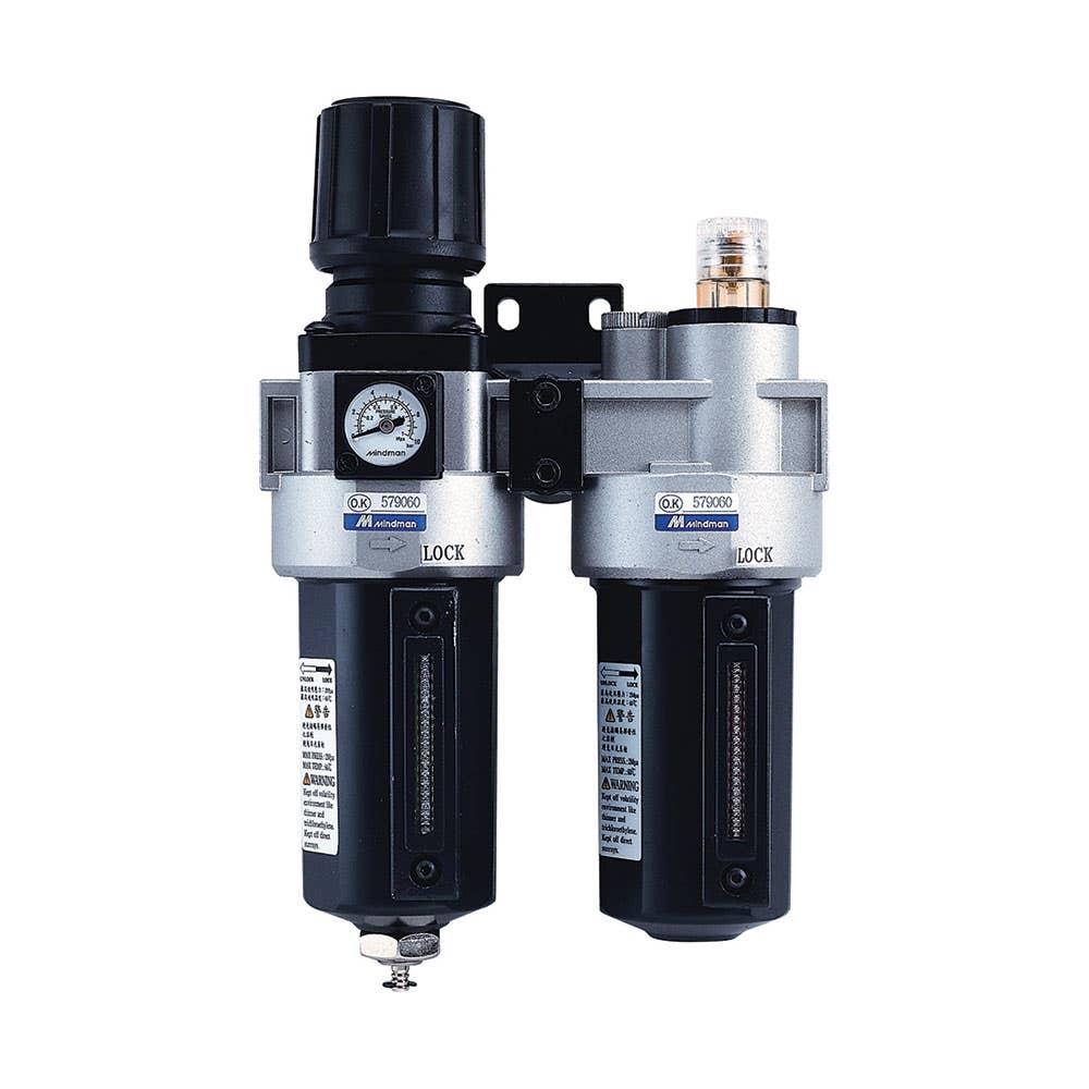 Regulator/Filter/Lubricator Combination 1/2'' BSPT + Gauge 92358032 6608