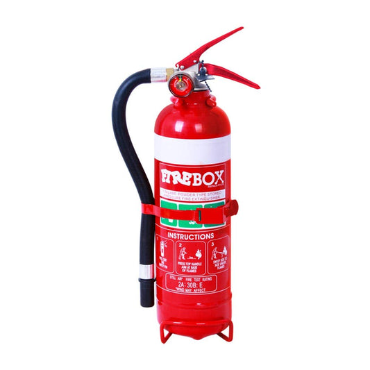 Dry Chemical Powder ABE Fire Extinguisher with Vehicle Bracket 1.5kg 90050014 FB15ABE