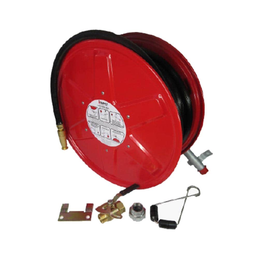 Fire Hose Reel 36Mtr With Brass Nozzle 79906058 hr3619