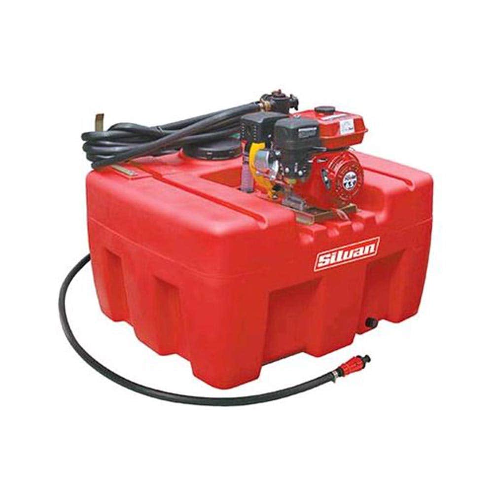 Firefighting Unit 400L Tank 6.5hp Selecta Power 20m Hose Silvan 102227 SQF400S