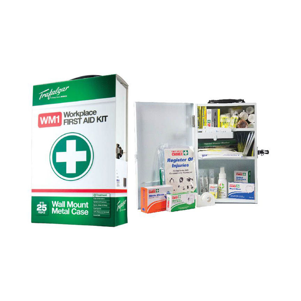 Workplace First Aid Kits Wall Mount Plastic Case Wm1_1057080_876479
