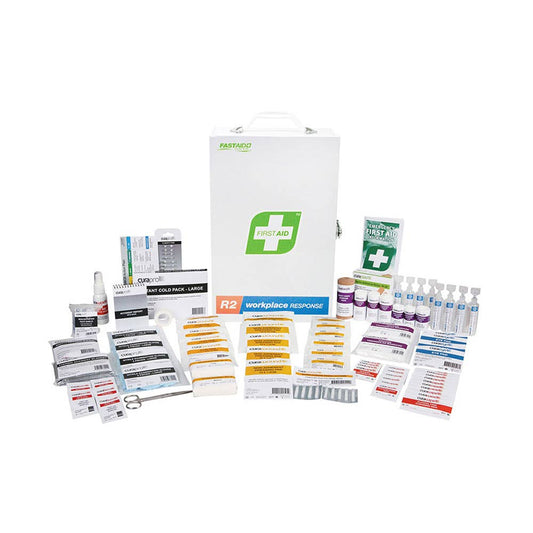 R2 Workplace Response First Aid Kit Metal Cabinet 36000118 FAR210