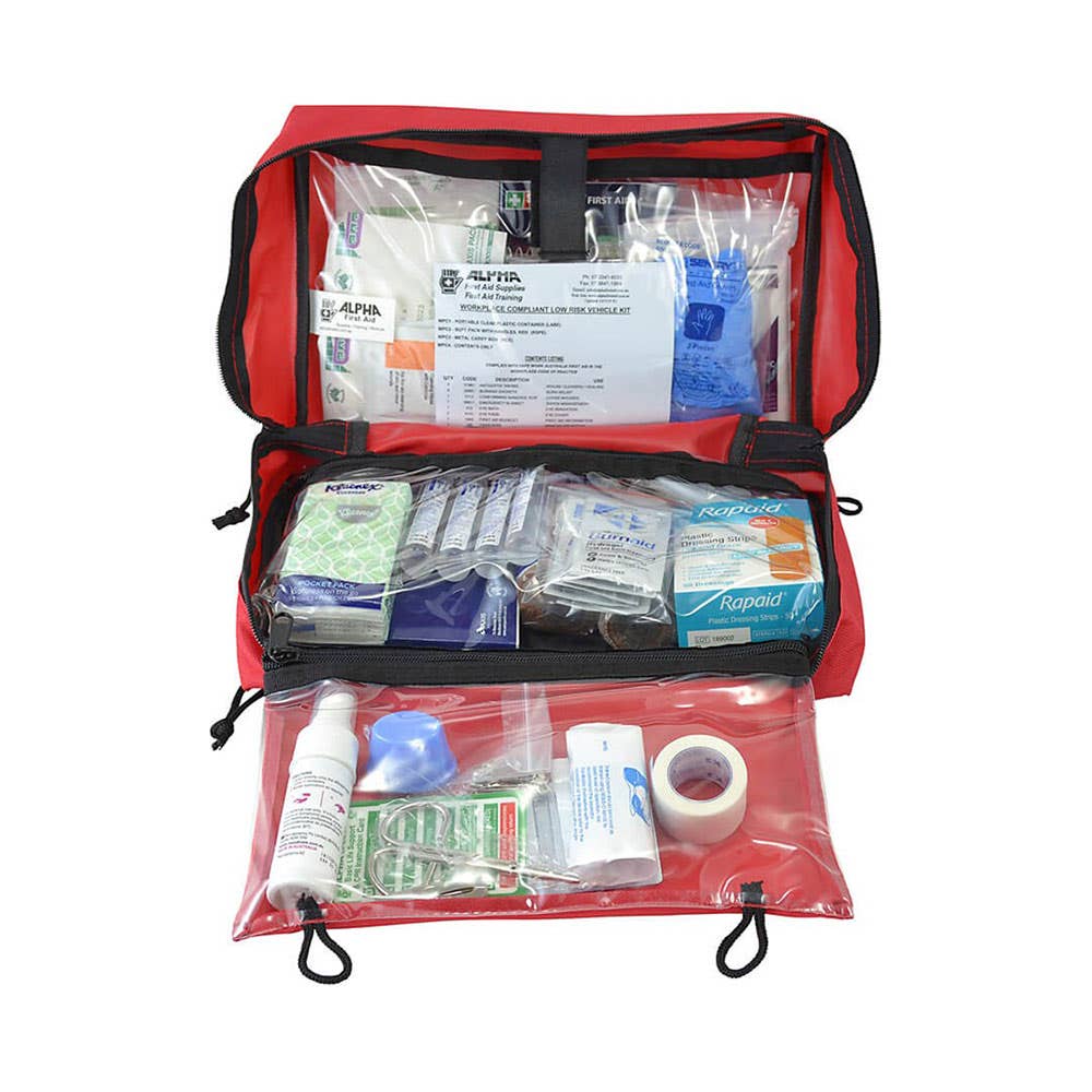 Low Risk Workplace Vehicle First Aid Kit Soft Pack 40039509 WPC2