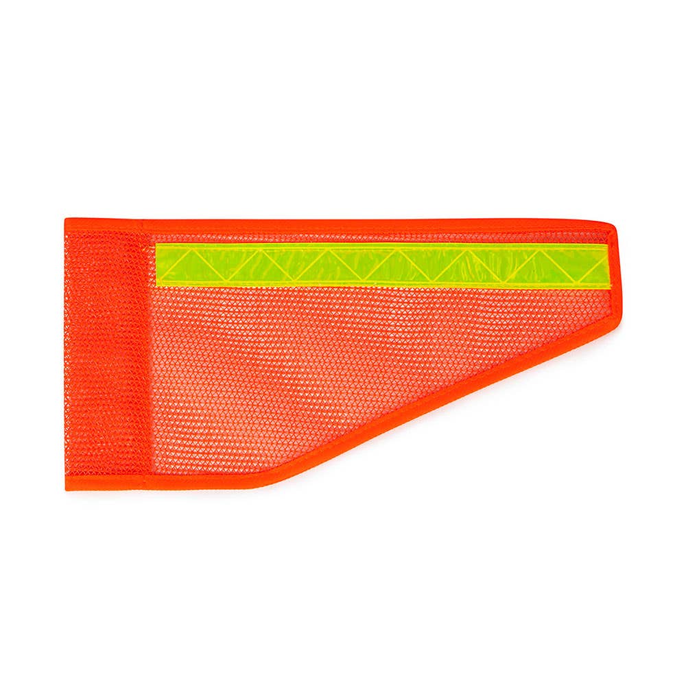 Replacement Pennant Flag With Reflective Strip Red 36000230 F