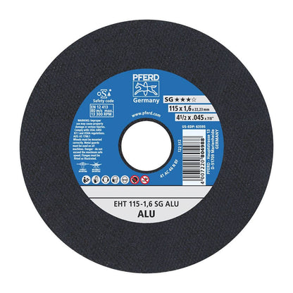 Wheel Cut Off Aluminium 115 x 1.6mm Ultra Thin EHT A46 N SG Pferd 88853400 61340425