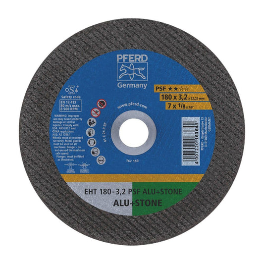 Wheel Cut Off Masonry 178 x 3.2 x 22mm EHT 178 2.0 C24 PS Pferd 92600004 61826222