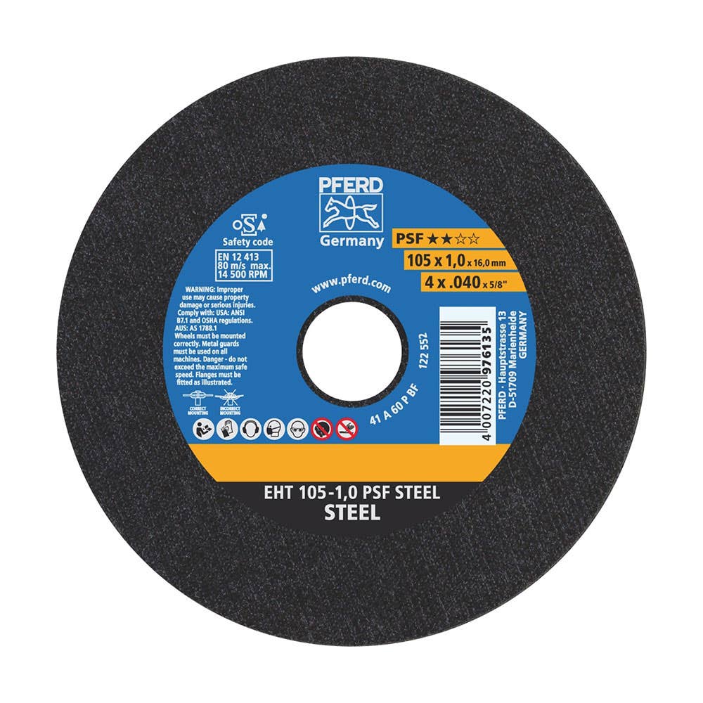 PS-Forte Steel 100mm Flat Ultra Thin Cut-Off Disc 79912677 69121029