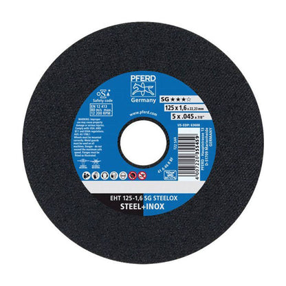 Ultra-Thin SG Steelox Premium Cut-Off Disc 125 x 1.6mm 88893233 61341122