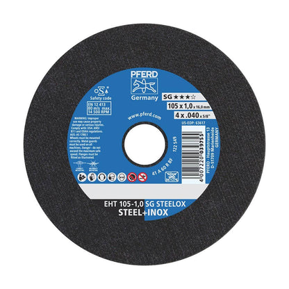 Ultra-Thin SG Steelox Premium Cut-Off Disc 105 x 1.0mm 92600038 69121043