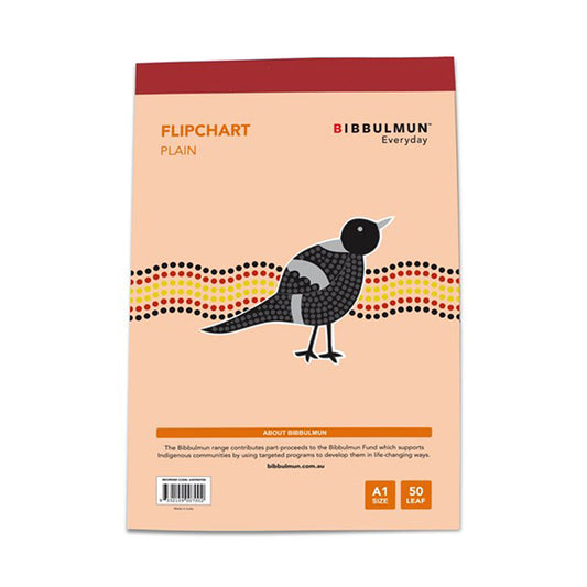 Bibbulmun Flipchart Pad Plain A1 50 Leaf_645900700_NPL-645900700
