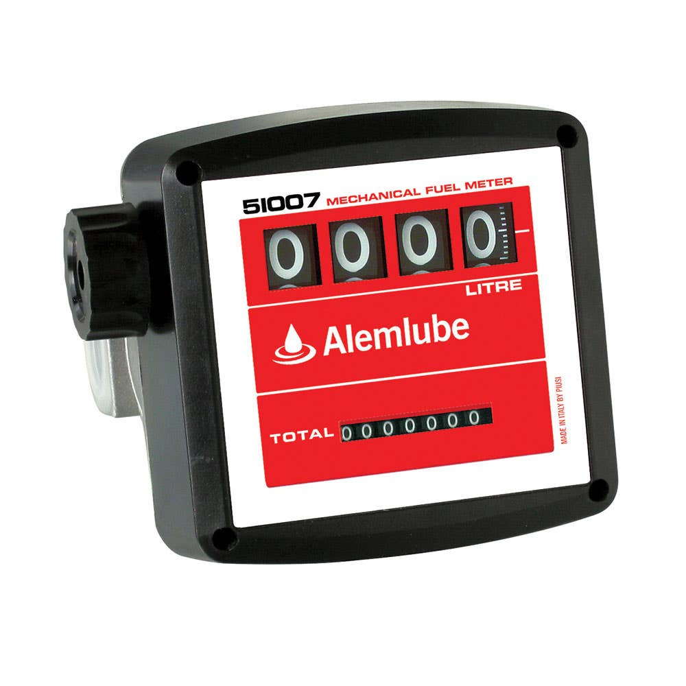 Mechanical Flow Meter Fuels Only 4 Digit 20-120L/min 1 BSP 145psi 222620 51007