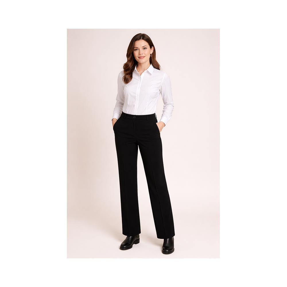 Pants Womens Jessie Poly Black 10 City Collection 40080393_40080393_FPA562-BLK-10