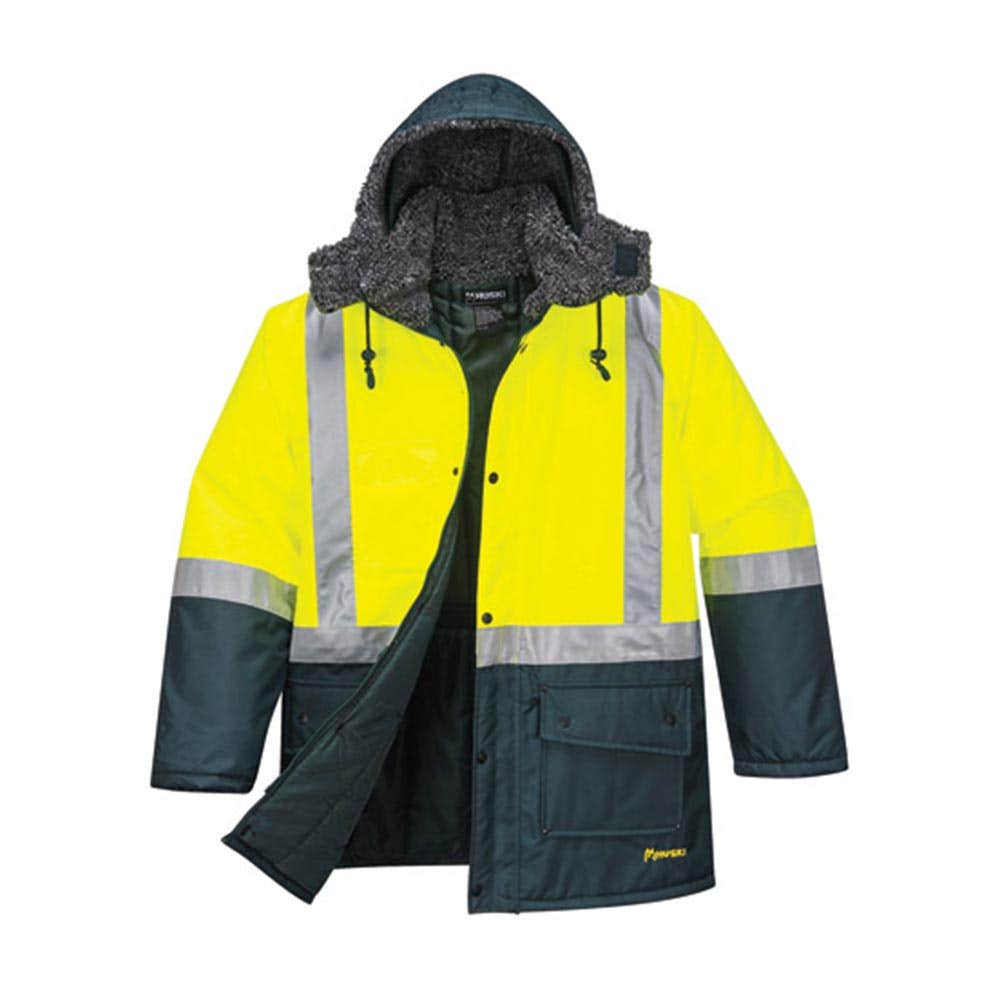 K8044 Poly 300D 320gsm Tape Freezer Jacket Huski K8044