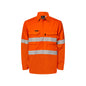 FSV035 HRC2 FR Hi-Vis Taped Shirt With Gusset Sleeves Orange 8XL_40071939_FSV035-8XL