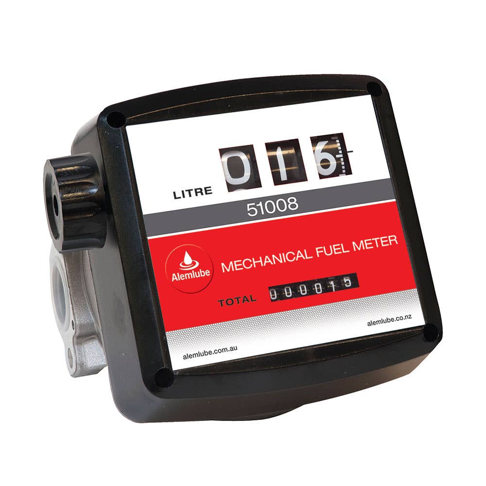 Mechanical Flow Meter Fuels Only 3 Digit 20-120L/min 1 BSP 145psi 90510000 51008