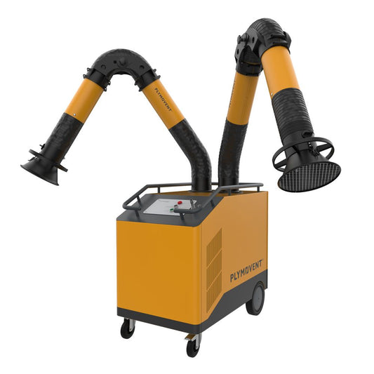 Self-Cleaning Dual Arm Welding Fume Extraction System 40064968 PLYSC12