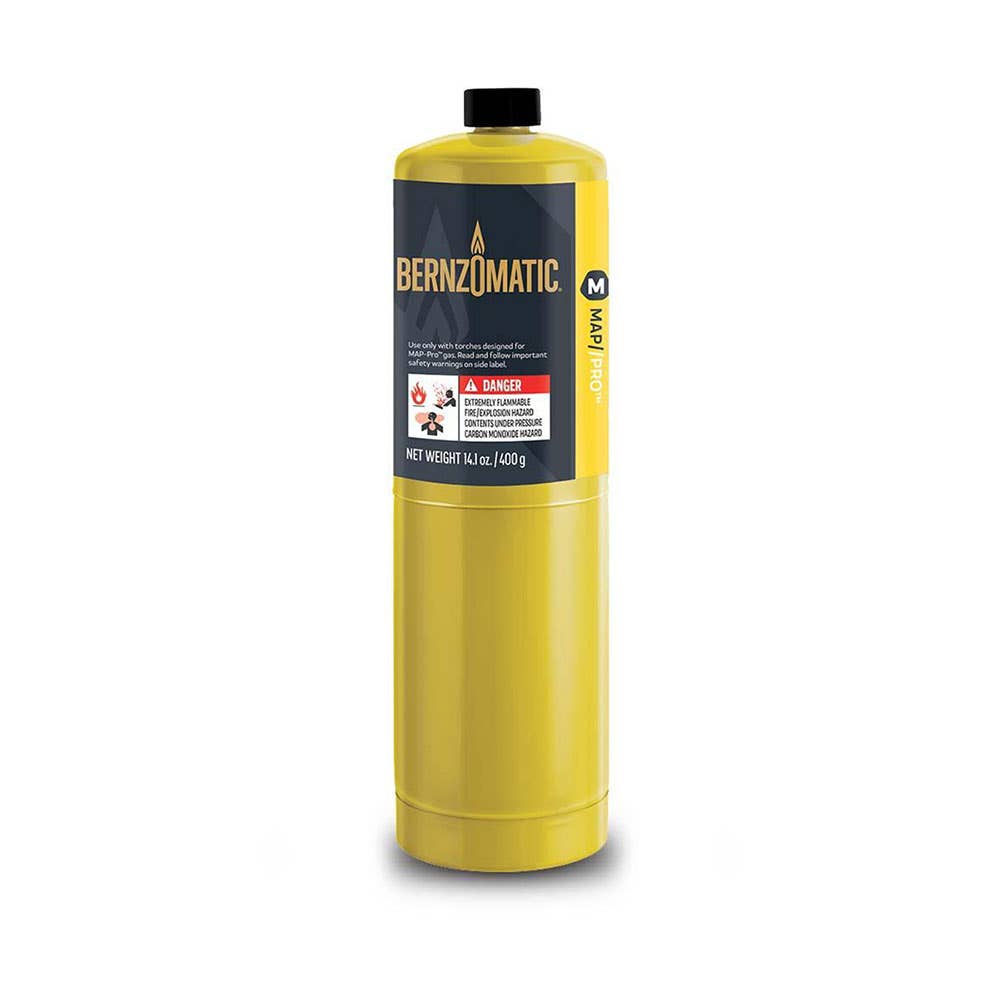 Bernzomatic MAP-Pro Gas Propylene Cylinder 400g 90230080 1811120
