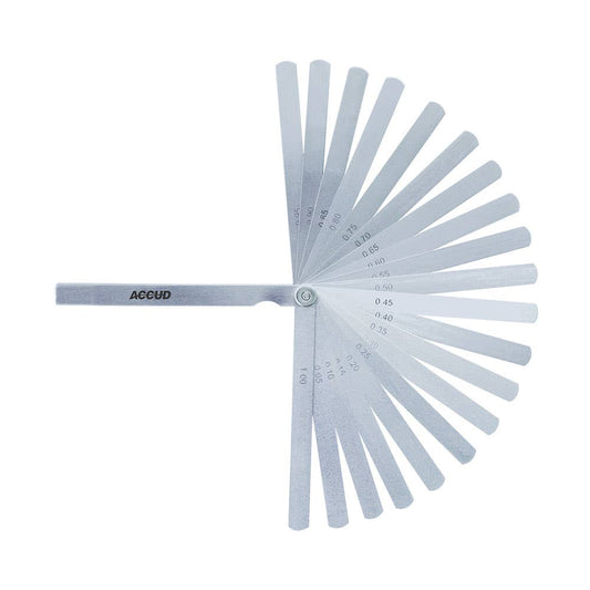 Feeler Gauge 20 Blade 0.05 - 1.00mm 150mm 40032767 AC-913-100-20