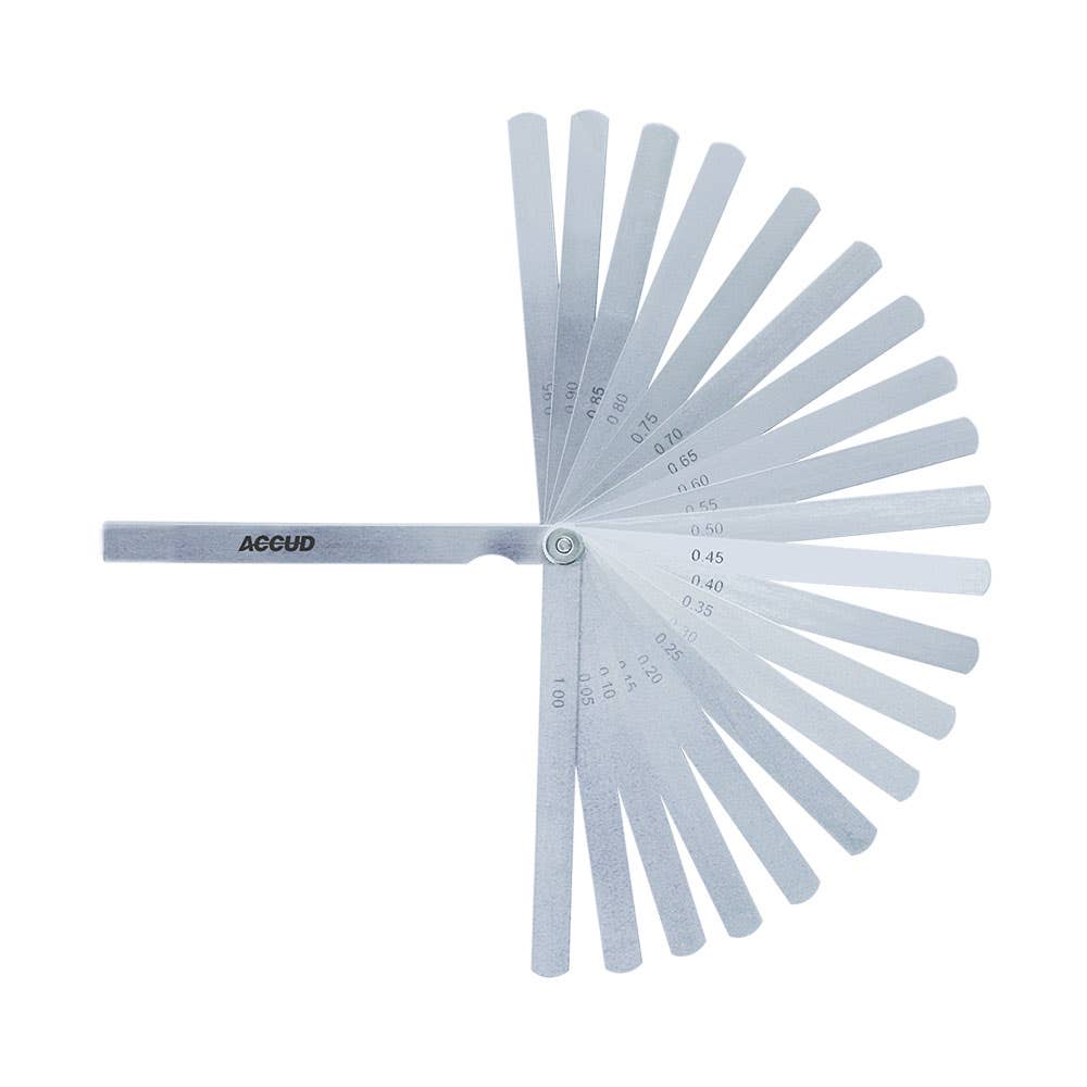 Feeler Gauge 20 Blade 0.05 - 1.00mm 200mm 40032768 AC-914-100-20