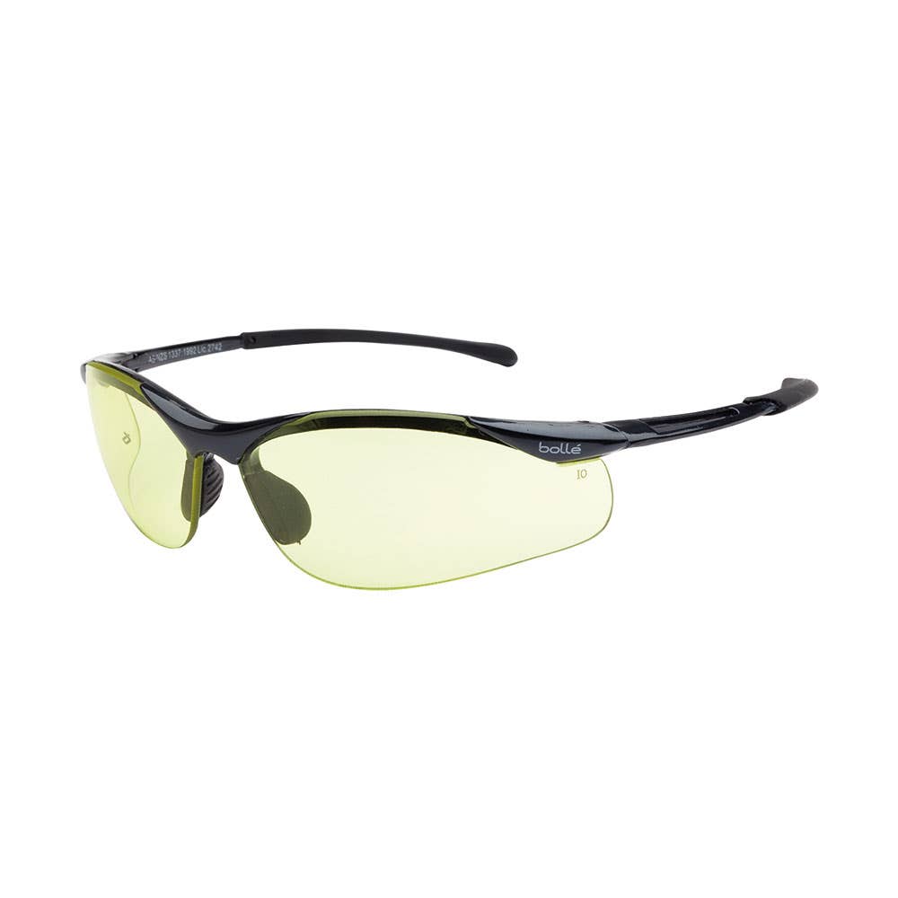 Contour Safety Glasses Amber Lens Gunmetal Frame 90080473 1615503