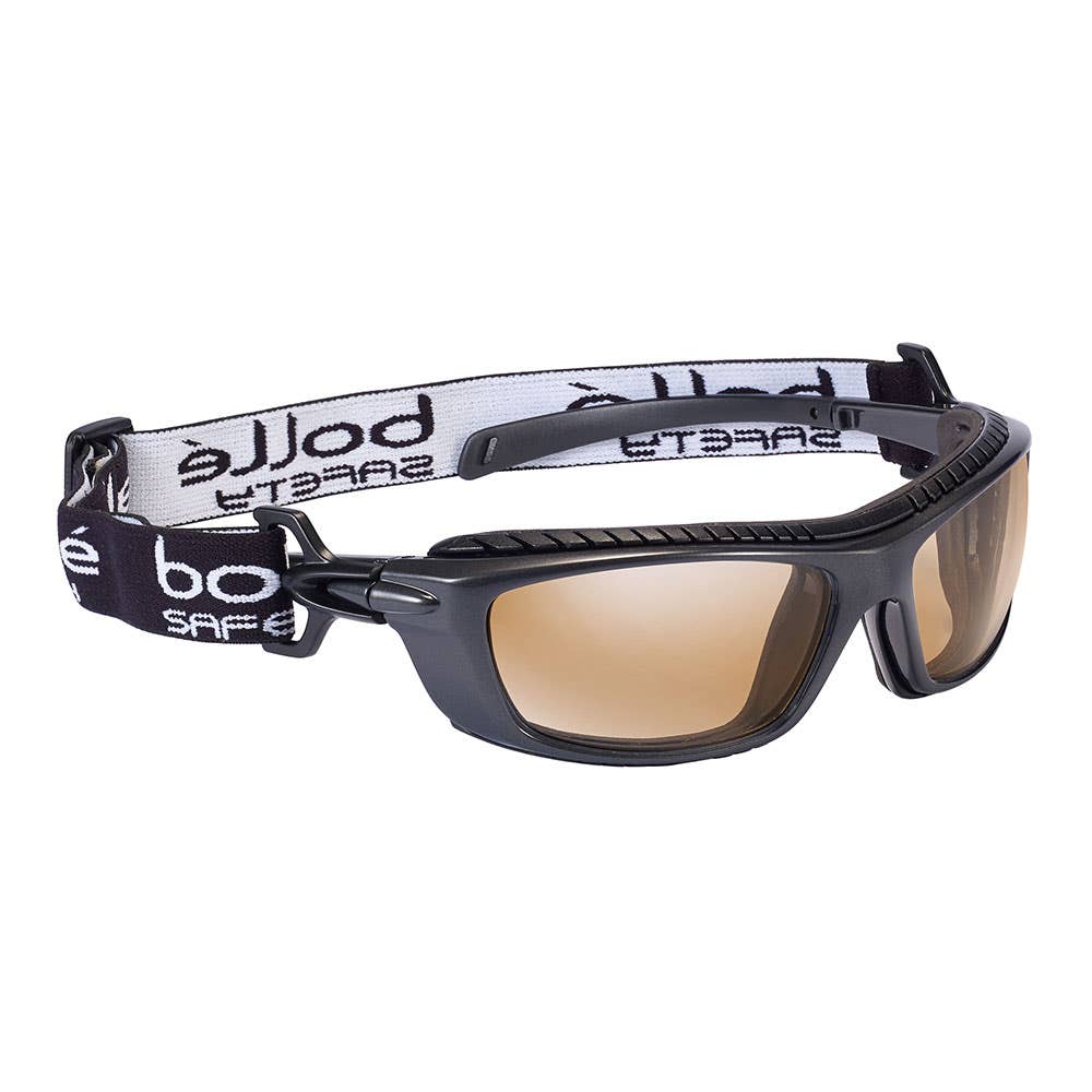 Baxter Safety Glasses With Foam Liner & Strap CSP Lens Grey Frame 40013137 1678118