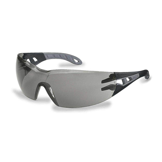 uvex Pheos AS & AF Safety Glasses Grey Lens Black/Grey Frame 90088230 9192-300