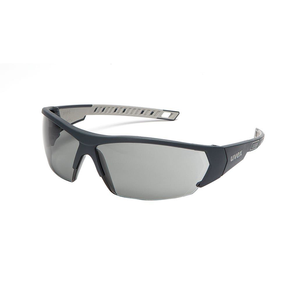 uvex i-Works THS Anti-Fog Metal-Free Safety Glasses Grey Lens & Frame 23% VLT 280052 9194-572
