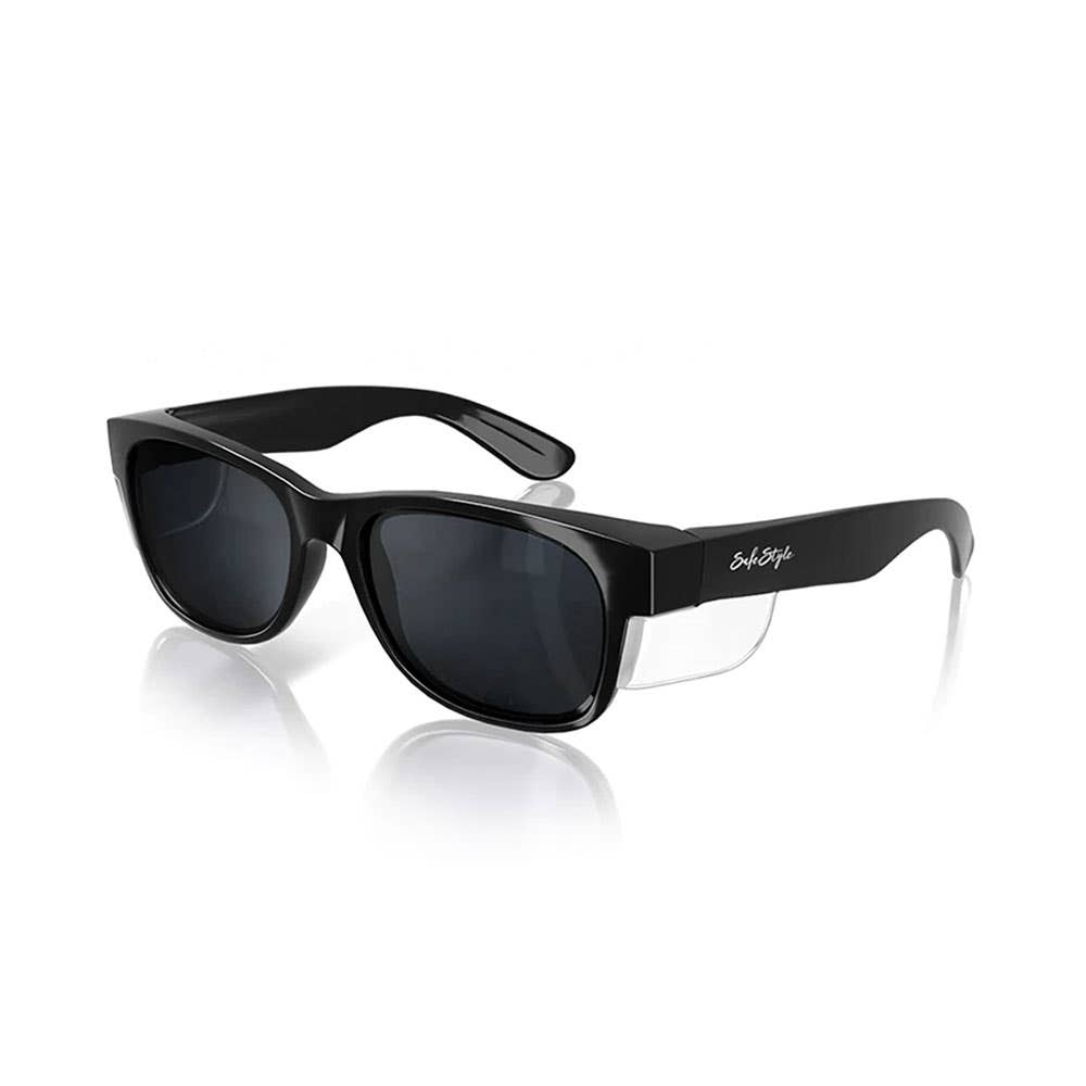 SafeStyle Classics Safety Glasses Tinted Polarised Lens Black Frame 40030256 CBP100