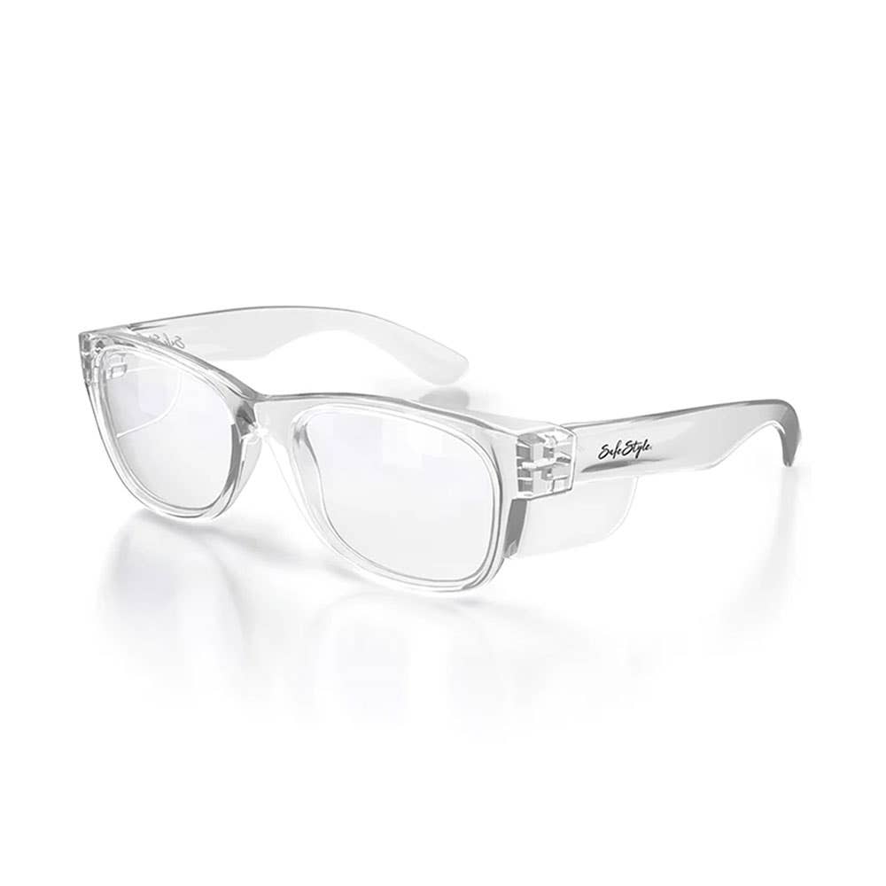 SafeStyle Classics Safety Glasses Clear Lens & Frame 40030258 CCC100