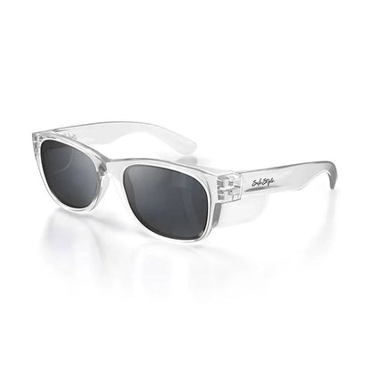 Glasses Safety Classics Clear Frame/polarised UV400 Lens SafeStyle 40030259 CCP100