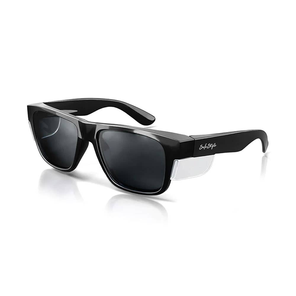 SafeStyle Fusions Safety Glasses Polarised Tinted Lens Black Frame 40030262 FBP100
