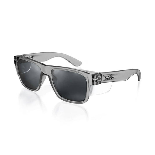 Fusions Safety Glasses Graphite Frame Polarised Lens 531387 FGP100