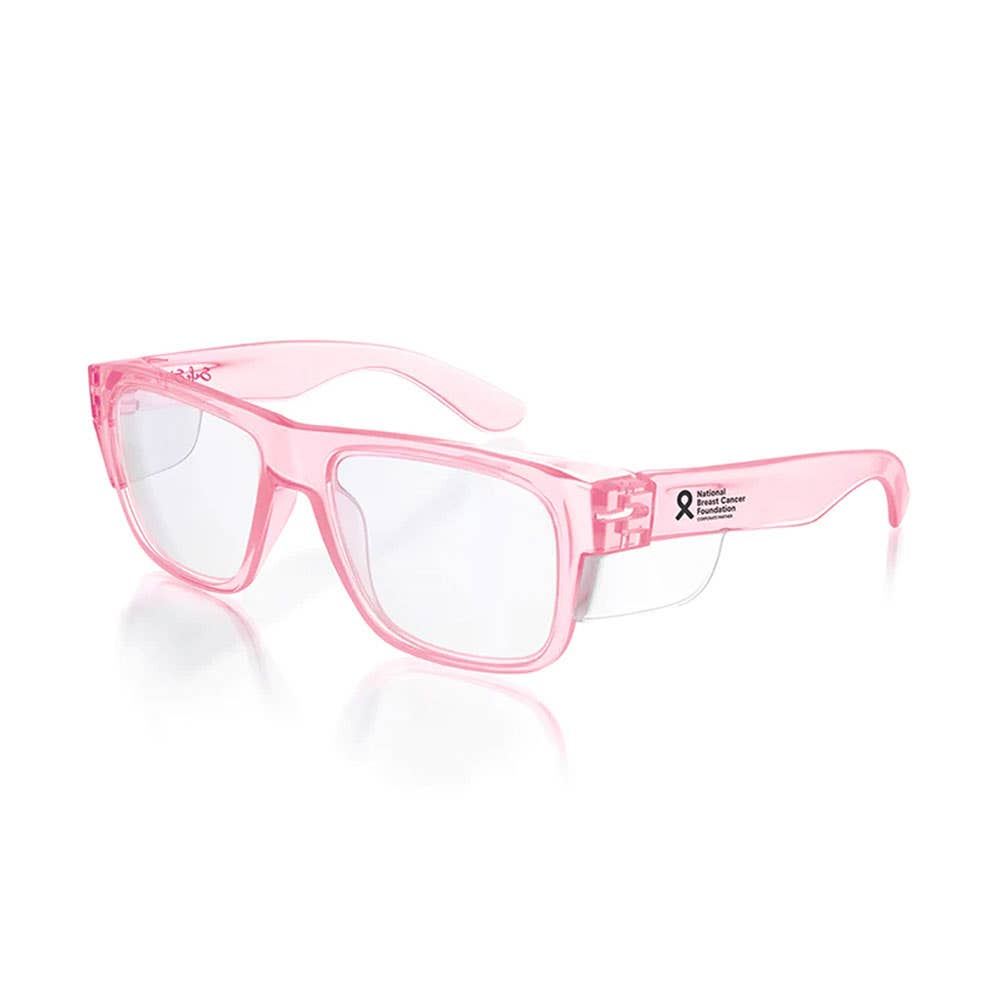SafeStyle Fusions Safety Glasses Clear Lens Pink Frame_40030270_FPC100