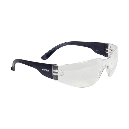 Bifocal Diopter Magnification Safety Glasses Clear Lens_WIRRA550154
