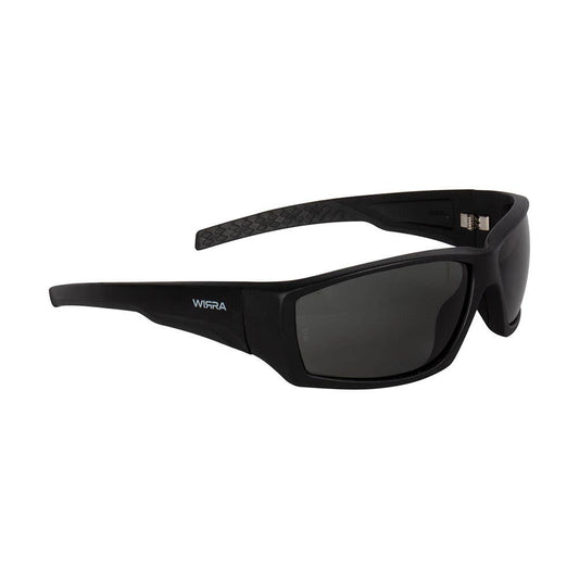 Nickel Polarised Safety Glasses Grey Lens Black Frame 55015248 NICKEL