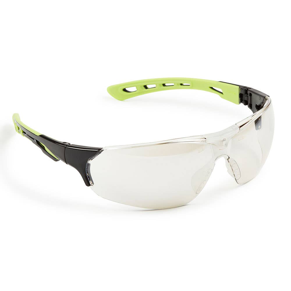 Propel Safety Glasses Mirror Lens Black/Green Frame_55015066_PROPEL-A