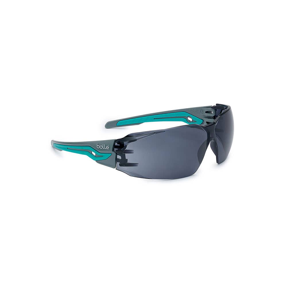 Silex+ Small Safety Glasses Smoke Lens Grey/Blue Frame 40031892 PSSSILP4262