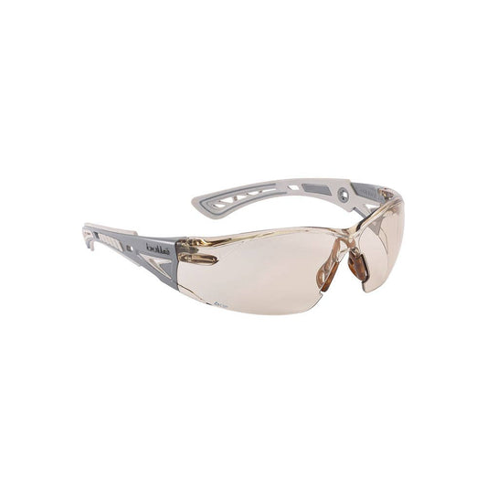 Rush+ Safety Glasses Copper CSP Lens Grey Frame 449250 RUSHPCSP