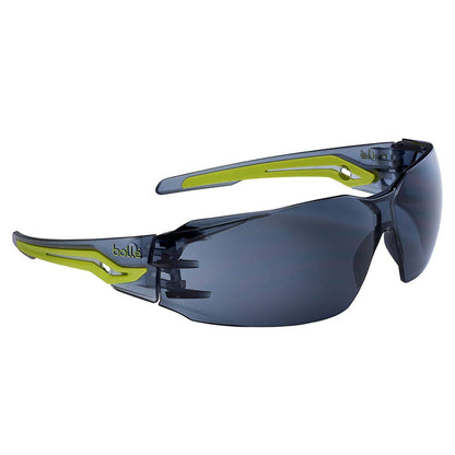 Silex Safety Glasses Smoke Lens Green Frame 40011980 SILEXPSF