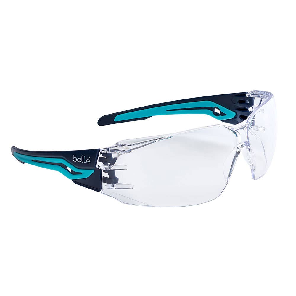 Silex Safety Glasses Clear Lens Blue Frame 40011979 SILEXPSI