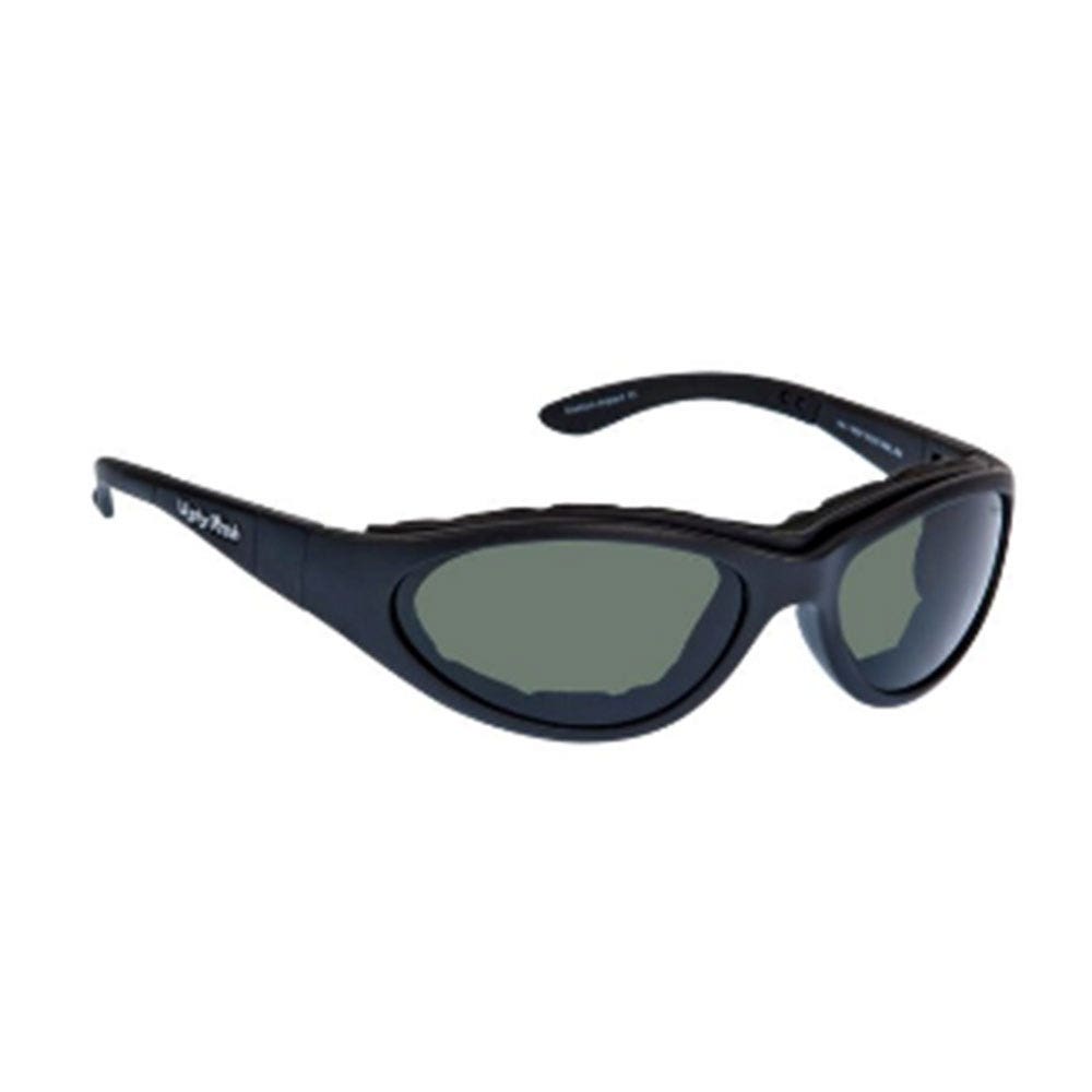Glasses Safety Glide Smoke Lens Black Frame Anti Scratch Fog Ugly Fish 91030036 RSP03282 MBL.SM