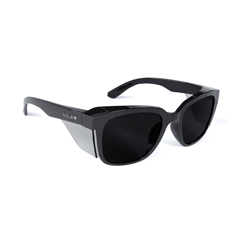 Glasses Smoke STKS 410 ASAF Black Gloss Bolle Safety STK41N20A 40055335 STK41N20A